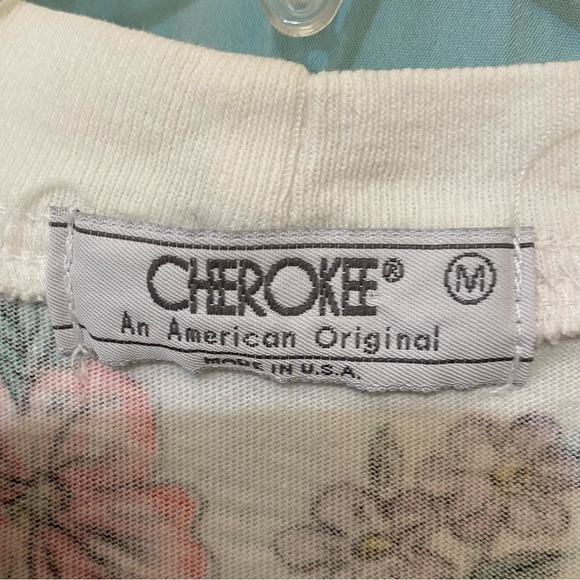 Vintage Cherokee Crewneck Traveling Graphic T-Shirt Sz Medium - Picture 2 of 6